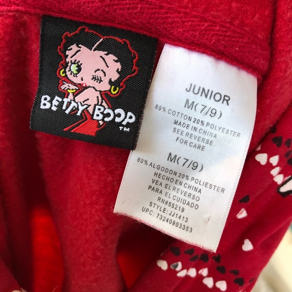 💋🎈❣️🎈💥❣️💋🎈Betty bop hooded sweatshirt - Picture 5 of 5